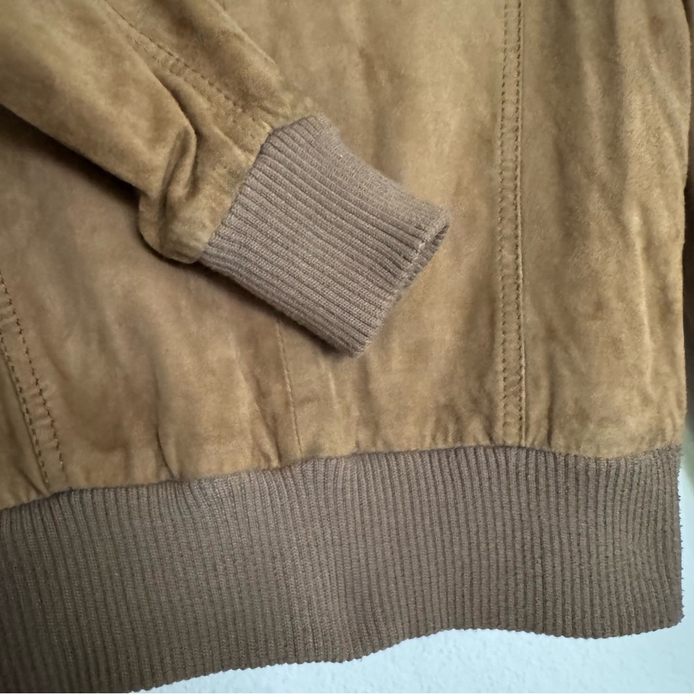 Sacoor Brothers 100% GENUINE LEATHER Light Jacket Unisex Size S - Picture 6 of 16